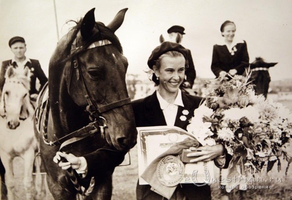 Nina Gromova - the soviet star of equastrian sports